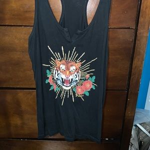 tiger tank top